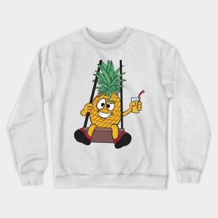 Pineapple Casanova swinging Crewneck Sweatshirt